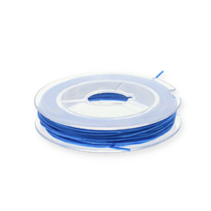 Schmuckdraht Elastik 0.8mm Blue