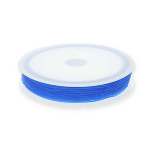 Schmuckdraht Elastik 0.8mm Blue