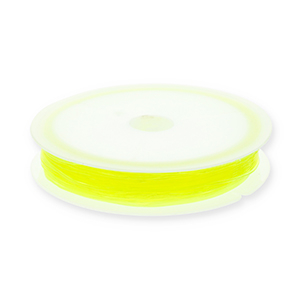 Schmuckdraht Elastik 0.8mm Neon yellow