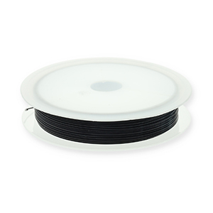 Schmuckdraht Elastik 0.5mm Black