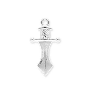 Anh&auml;nger aus Stainless Steel - Rostfreiem Stahl Dagger Silver
