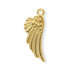 Anh&auml;nger aus Stainless Steel - Rostfreiem Stahl Wing Gold