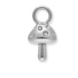 Anh&auml;nger aus Stainless Steel - Rostfreiem Stahl Mushroom Silver
