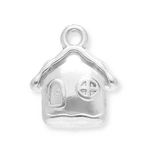 Anh&auml;nger aus Stainless Steel - Rostfreiem Stahl House Silver