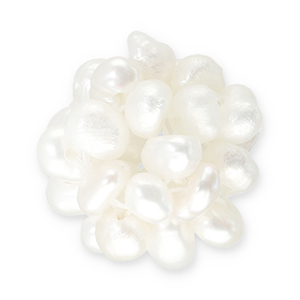 S&uuml;sswasser Perlen Clustered Natural white