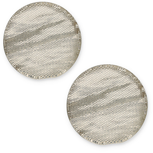 12 mm flach Polaris Elements Cabochon Las Vegas Beige