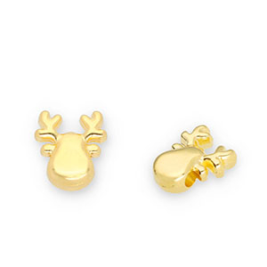 Perle Metall DQ Reindeer Gold (Nickelfrei)