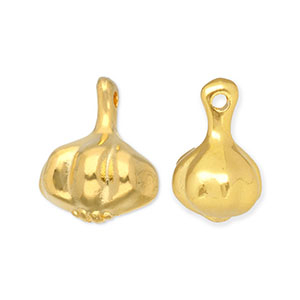 Anh&auml;nger Metall DQ Garlic Gold (Nickelfrei)