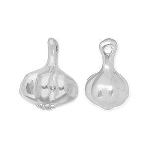 Anh&auml;nger Metall DQ Garlic Antik silber (Nickelfrei)