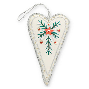 Musthave-Anh&auml;nger Heart White-green-red-silver