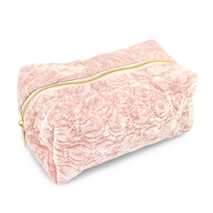 BY31&reg; Etui Sammt with stiched Circles Light pink
