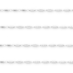 Zubeh&ouml;r aus Stainless Steel - Rostfreiem Stahl Gliederkette Silver