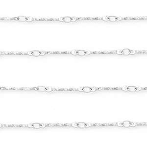 Zubeh&ouml;r aus Stainless Steel - Rostfreiem Stahl Gliederkette Rod Silver