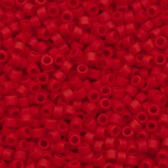 Miyuki Perlen 11/0 delica's Opaque matte red