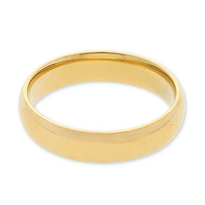 Stainless Steel - Rostfrei Stahl Ringe Gold
