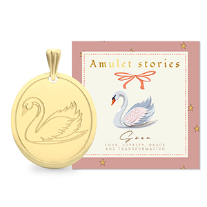 BY31&reg; Anh&auml;nger aus Stainless Steel - Rostfreiem Stahl Swan Gold