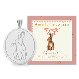 BY31&reg; Anh&auml;nger aus Stainless Steel - Rostfreiem Stahl Rabbit Silver