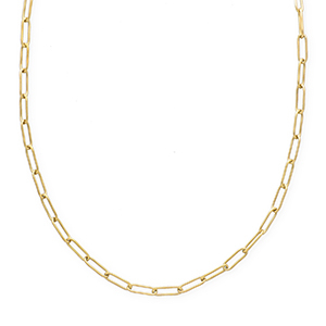 BY31&reg; Gliederkette aus Stainless Steel - Rostfreiem Stahl Gold