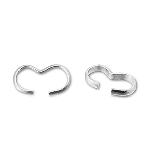 Zubeh&ouml;r Metall DQ Schmuck-Verbinder Antique silver (Nickelfree)