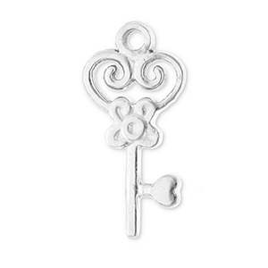 Anh&auml;nger aus Stainless Steel - Rostfreiem Stahl Key Silver