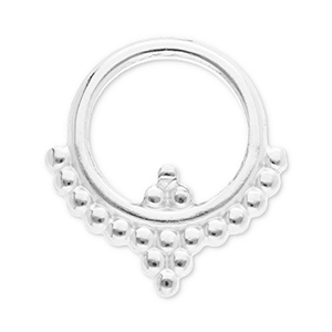 Zubeh&ouml;r aus Stainless Steel - Rostfreiem Stahl Anh&auml;nger / Zwischenst&uuml;ck Silver