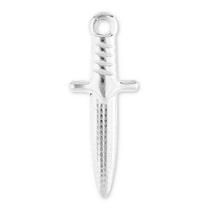 Anh&auml;nger aus Stainless Steel - Rostfreiem Stahl Dagger Silver