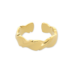 Stainless Steel - Rostfrei Stahl Ringe Gold
