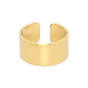 Stainless Steel - Rostfrei Stahl Ringe Gold