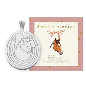 BY31&reg; Anh&auml;nger aus Stainless Steel - Rostfreiem Stahl Horse Silver
