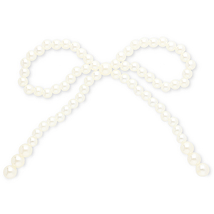 Statement-Anh&auml;nger Bow White
