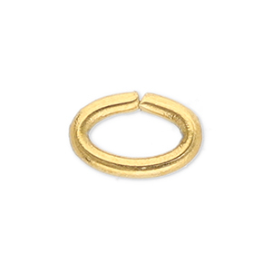 Zubeh&ouml;r aus Stainless Steel - Rostfreiem Stahl Bindering Oval Gold
