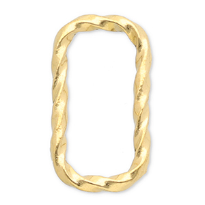 Zubeh&ouml;r aus Stainless Steel - Rostfreiem Stahl Zwischenst&uuml;ck Rectangle Gold