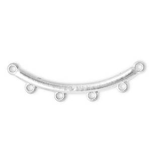 Zubeh&ouml;r aus Stainless Steel - Rostfreiem Stahl Zwischenst&uuml;ck Arch with 4 Loops Silver