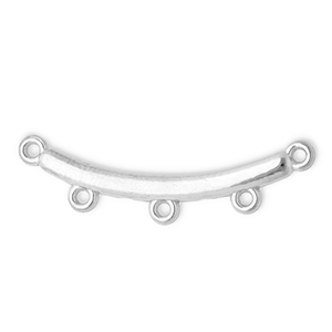 Zubeh&ouml;r aus Stainless Steel - Rostfreiem Stahl Zwischenst&uuml;ck Arch with 3 Loops Silver