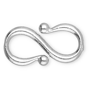Zubeh&ouml;r aus Stainless Steel - Rostfreiem Stahl S-Haken-Verschluss Silver