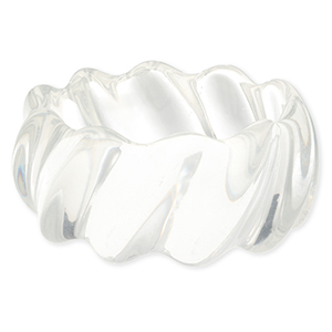 Armb&auml;nder Bangle aus Resin Transparent