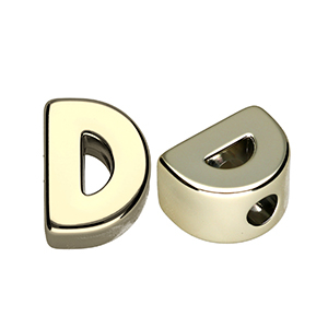Acryl Buchstaben D Gold