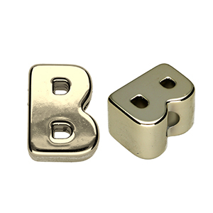 Acryl Buchstaben B Gold