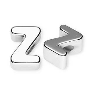 Acryl Buchstaben Z Silver
