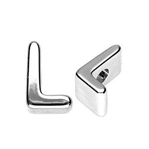 Acryl Buchstaben L Silver