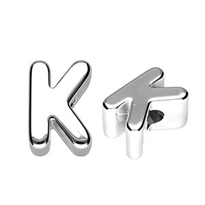 Acryl Buchstaben K Silver
