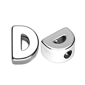 Acryl Buchstaben D Silver