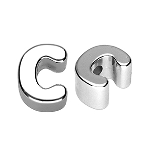 Acryl Buchstaben C Silver