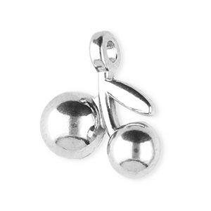 Anh&auml;nger aus Stainless Steel - Rostfreiem Stahl Cherries Silver