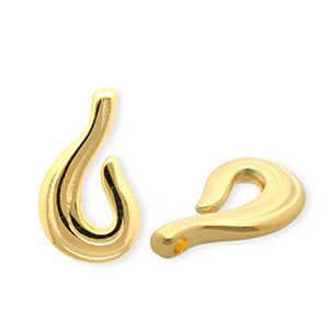 Anh&auml;nger Metall DQ&reg; Hook Goud (nikkelvrij)