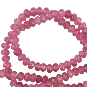 Perlen Naturstein 4mm Facett geschliffen Purple