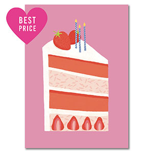 BY31&reg; Karten f&uuml;r Schmuck Cake Pink-red-white