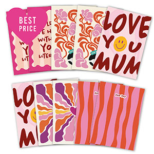 BY31&reg; Karten f&uuml;r Schmuck assorted Mothersday Multicolor