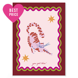 Karten f&uuml;r Schmuck "you got this" Red