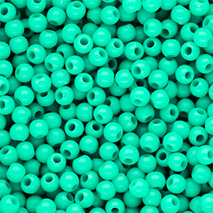 4 mm DQ Perlen aus Acryl shiny Cabbage green 13-5714 TCX